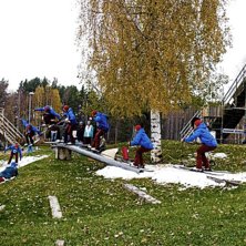 En kreativ m&aring;ndag i Orsa. Foto: Felix N&auml;s. &Aring;kare: Elias Henderson.