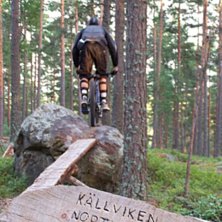 F&ouml;rsta stenskinnyn, keepin it real. Foto: Ludvig Kl&auml;rcke. &Aring;kare: Fredrik Westman.