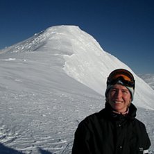 Uppe p&aring; Sadeln i Kittelfj&auml;ll. Foto: John Sj&ouml;berg. &Aring;kare: Linda Sw&auml;rd.