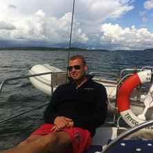 Segling till Gotland. Foto: Jag.