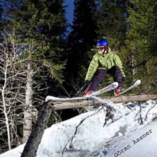 Transportstr&auml;ckan till Tottliften.. Foto: G&ouml;ran Assner. &Aring;kare: Elov Olsson.