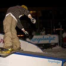 Sandviken City Railjam. Foto: Mats Josefsson. &Aring;kare: Jonas Jansson.