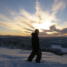 Jag och min bror vid pipen. Foto: Adam S. &Aring;kare: John sj&ouml;lund.
