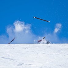 Luddes ena bindning var defekt och l&ouml;ste ut i en . Foto: Peter Igelhammar. &Aring;kare: Ludvig Adlercreutz.