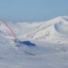 Lillsnasen &auml;r den mindre f&ouml;rtoppen v&auml;ster om St. Foto: Mattias Skantz.