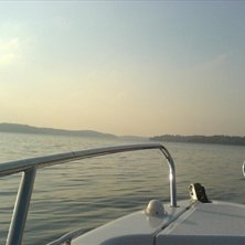 Utsikt en kv&auml;ll sommar. Foto: Olle Tengn&eacute;r.