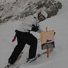 Lite seri&ouml;s offpist &auml;r aldrig fel!. Foto: Jag sj&auml;lv. &Aring;kare: Oskar Elofsson.