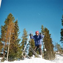Ett litet skutt vi byggde utanf&ouml;r stugan.. Foto: Steffe Arleskar. &Aring;kare: Matte Pollak.