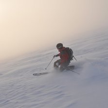 Hyffsad bild trots det d&aring;liga v&auml;dret :). Foto: Peter Modigh. &Aring;kare: Oscar Modigh.