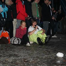 Jag sitter och snackar lite under Make it happen i. Foto: Lovisa!. &Aring;kare: Jag och anna!.