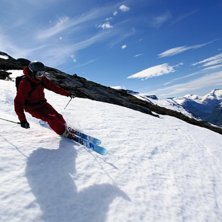 Solig l&ouml;rdag i Stryn...H&aring;kan p&aring;p&auml;lsad i nytt B. Foto: Tomas Pernek. &Aring;kare: H&aring;kan.