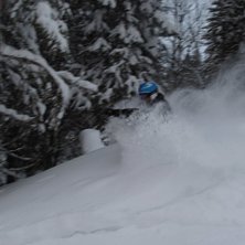 Powder!. Foto: Kristina Forslund. &Aring;kare: Robert Forslund.