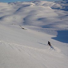 H&auml;rlig v&aring;rslush i kv&auml;llssol. Foto: Oskar &Aring;slund. &Aring;kare: Simon B&ouml;rjars.
