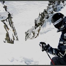 En grymm r&auml;nna i brevent som bosse k&ouml;rde tv&aring; g�. Foto: Nicklas Haglund. &Aring;kare: Bosse liljefors.