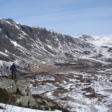 Hiking. Foto: L&ouml;ppe. &Aring;kare: Jag.
