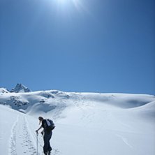 Gick p&aring; tur en dag; jag, Erik och Latchen... Foto: Erik. &Aring;kare: Moi.