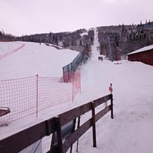 Langfredag
Fine sn&oslash;forhold i bakken ????????????.