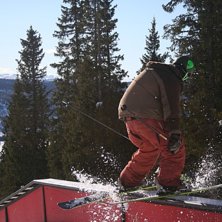 en solig dag i br&auml;cke!. Foto: Fredrik Eriksson. &Aring;kare: Kenneth Jonsson.