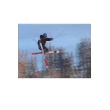 Fr&aring;n funparken i Bj&ouml;rnrike(Vemdalen) en fin Janu. Foto: Hasse Laggar. &Aring;kare: Marcus Laggar.