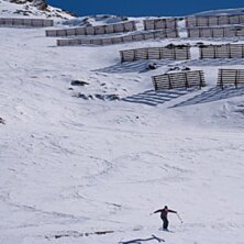 Slutet p&aring; bonuslinjen ovanf&ouml;r restaurangen Festk. Foto: Johan &Aring;kesson/Freeride.se.