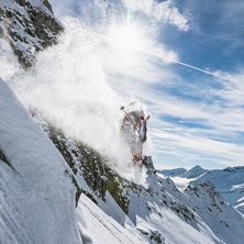 Emil Gribbling tar luft p&aring; v&auml;g ned f&ouml;r Salatipa. Foto: Axel Adolfsson. &Aring;kare: Emil Gribbling.