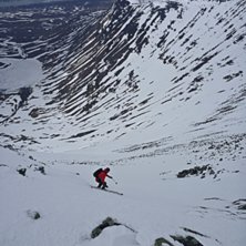 I starten av Storsylens norge&aring;k.. Foto: Kristoffer Kumar Lidvall.