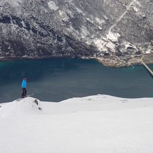 Grym dag i Narvik. Foto: Mikael Lundberg. &Aring;kare: Erik Lundberg.