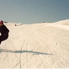 Sen p&aring;sk, mjukt i pisten, ingen m&ouml;jlighet till o. Foto: Syrran. &Aring;kare: Fredrik Ohlsson.