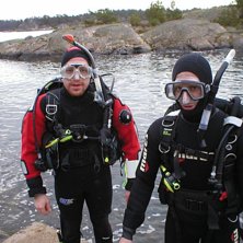 Det var varmt innan det blev bl&ouml;tt men det var in. Foto: Jonas Schreiber. &Aring;kare: Jonas Schreiber, Niklas Johnsson.
