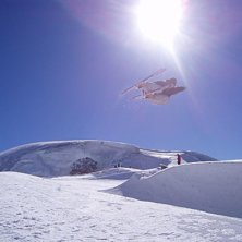jesper bj&ouml;rnlund i pipen i Zermatt . landslagsl&auml;. Foto: Pelle Hjertman. &Aring;kare: Jesper Bj&ouml;rnlund.