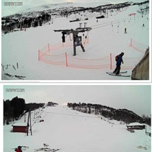 Web-kamera nedre og &oslash;vre stasjon
.