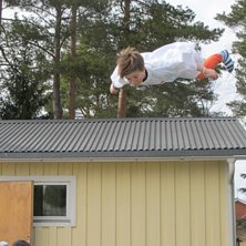 backflip. Foto: Edvin henriksson. &Aring;kare: oliver.