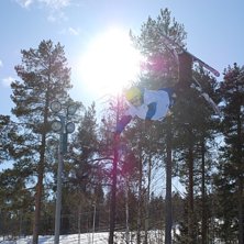 Superman front. Foto: Linn Nilsson. &Aring;kare: Dennis Berggren.