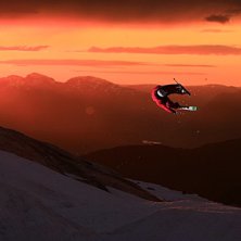 En av v&aring;ra m&aring;nga kv&auml;llssessions h&auml;r i fonna. M. Foto: Johan St&aring;hlberg. &Aring;kare: Mattias Axelsson.