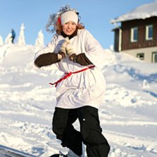 Lucia t&aring;g i Orsa GK ;) Lillebror vad tomte och An. Foto: julius aspman. &Aring;kare: Lucia.