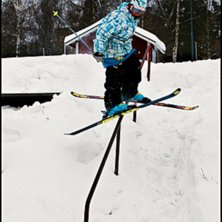 ja k&ouml;r ett downr&auml;cke i falun ;). Foto: Billie Thoreus. &Aring;kare: Fabian Omne.