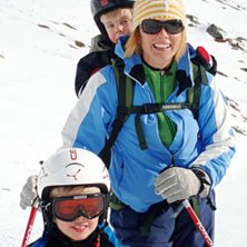 Kittelfj&auml;ll med barnen. Foto: &Aring;sa Friberger. &Aring;kare: &Aring;sa Ingemar och Axel.