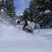 40 tum nysn&ouml; p&aring; en vecka gjorde denna tur v&auml;rd . Foto: Maria Lundin. &Aring;kare: Brian Corbellini.