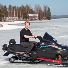 farsan p&aring; stugrannarnas lynx enduro sp. . Foto: alexander falk. &Aring;kare: max falk.