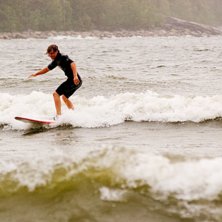 Nordostliga vindar p&aring; ca 15 m/s drog upp sk&ouml;na v. Foto: Johan Wennerstr&ouml;m. &Aring;kare: Klas Morin.