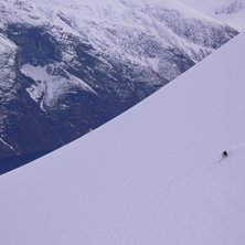 1200 h&ouml;jdmeter + 20cm puder = eufori!. Foto: Jonas Forsman. &Aring;kare: Jonas Lid&eacute;n.