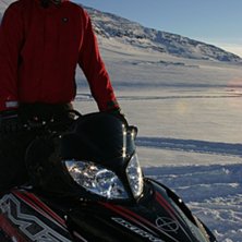 En sk&ouml;n dag inne i kobbla. Foto: Petter Lindmark. &Aring;kare: Simon Johansson.