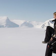 Fotografen Ari Lantto sitter och andas in den fris. Foto: Petter Lindmark. &Aring;kare: Ari Lantto.
