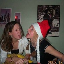 Lotta och Jag sjuuungeer. Foto: Joanna eller Jennie ?.