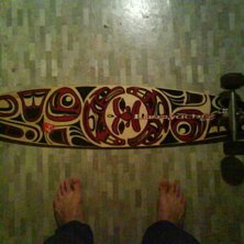 En landyachtz chief haida. 76 mm kryppar, 180mm ra. Foto: Philip G&ouml;ransson. &Aring;kare: Philip g&ouml;ransson.