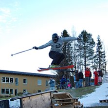 Jibsession i Lule&aring;, styrt av ett g&auml;ng studenter . Foto: Johan Olsson-Lasu. &Aring;kare: Henrik Petersson.
