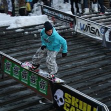 Frontline Railjam 2009. Foto: Jocke L. &Aring;kare: Nils Arvidsson.