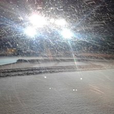 La det sn&oslash;! 
Fredag morgen sn&oslash;r det tett p&aring; Hov.