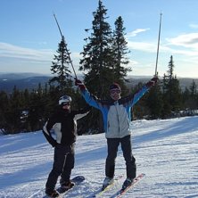 Foto: Lars B. &Aring;kare: Mattias och Mats.