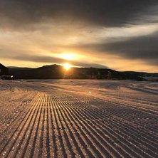Morgenstemning i Kvitfjell i dag :)
.